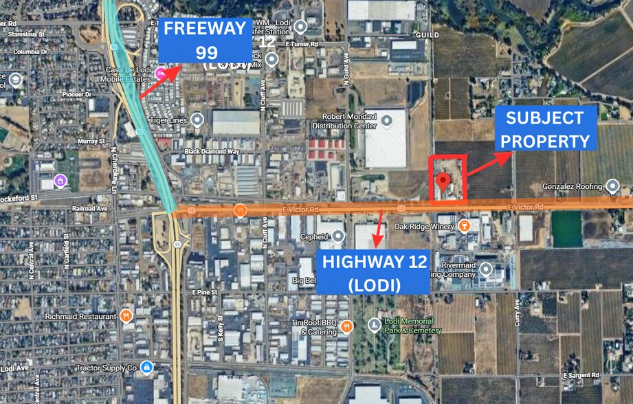 More Photos Of 1649 E Victor Rd, Lodi Distribution For Lease