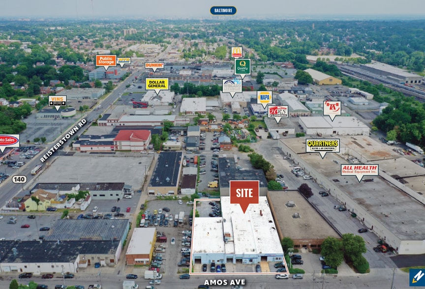 More Photos Of 4109-4113 Amos Ave, Baltimore Auto Repair For Sale