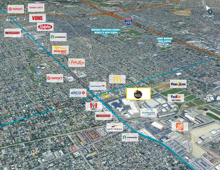 More Photos Of 16930 Parthenia St, Northridge General Retail For Sale