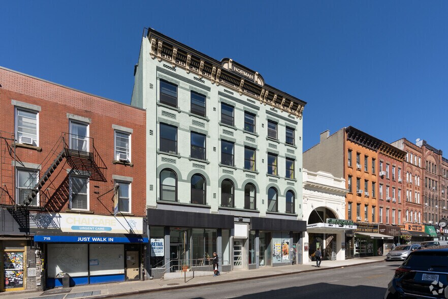 Primary Photo Of 717-721 Manhattan Ave, Brooklyn Storefront Retail Office For Lease