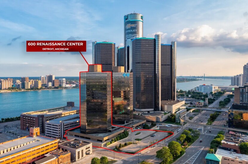 More Photos Of 600 Renaissance Ctr, Detroit Office For Lease