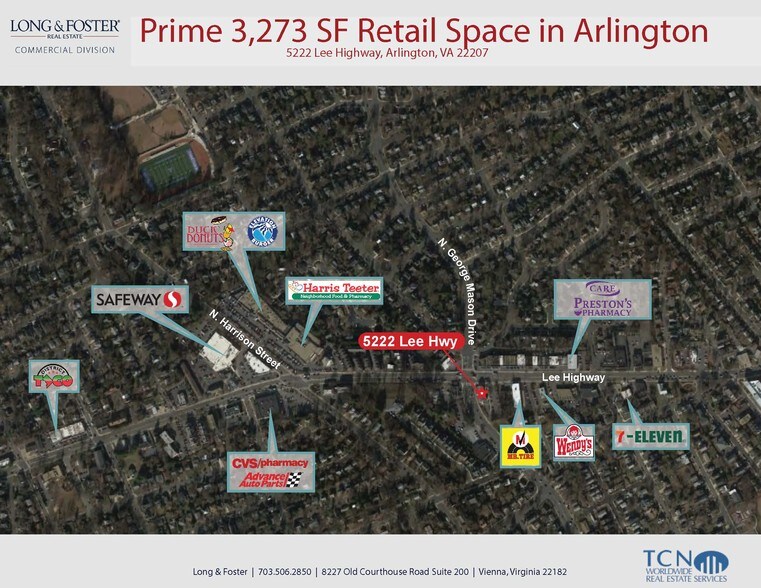 More Photos Of 5222 Lee Hwy, Arlington Bank For Lease