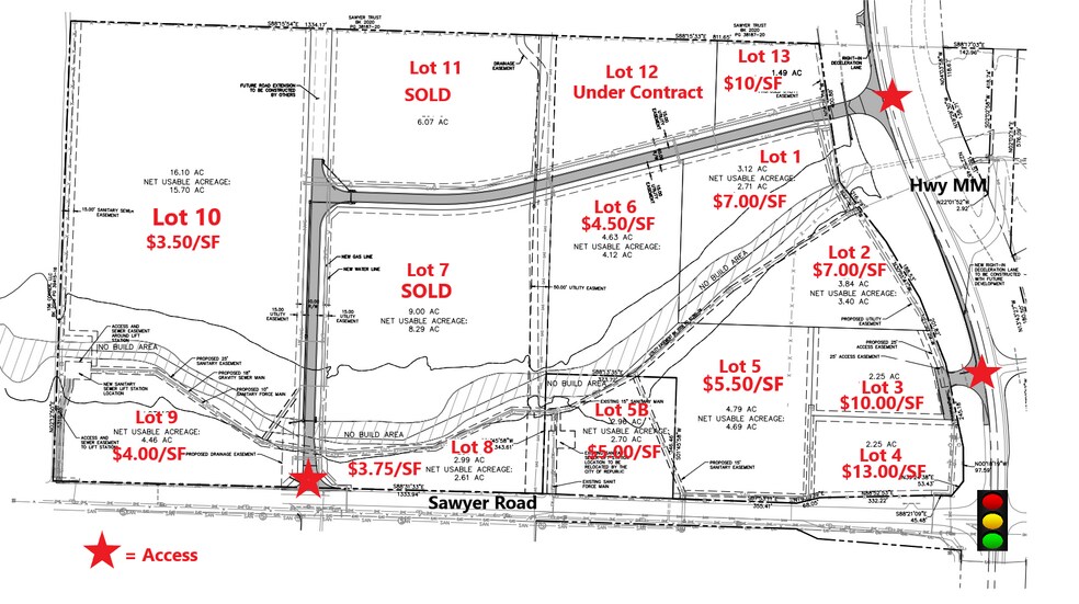 More Photos Of 2901 Sawyer Road, Republic Land For Sale