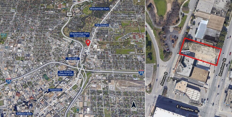 Primary Photo Of 2023 Broadway St, San Antonio Land For Sale