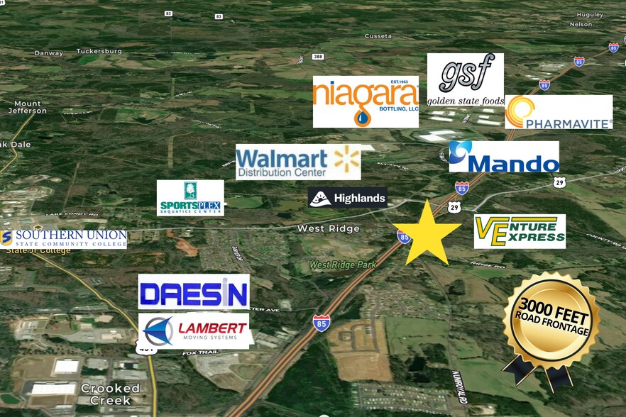 More Photos Of 1550 Uniroyal rd, Opelika Land For Sale