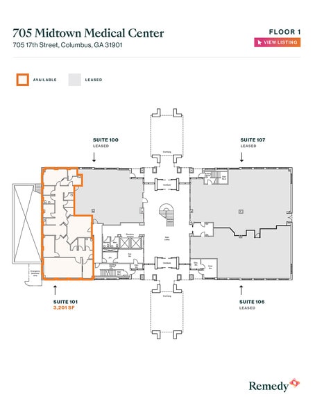 More Photos Of 705 17th St, Columbus Medical For Lease