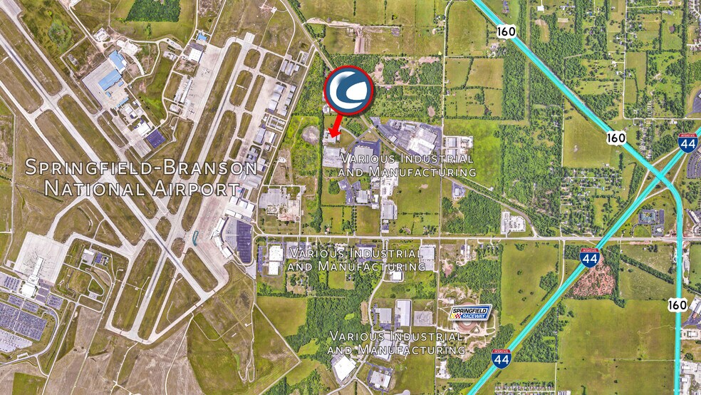 More Photos Of 2715 N Airport Commerce Ave, Springfield Manufacturing For Sale