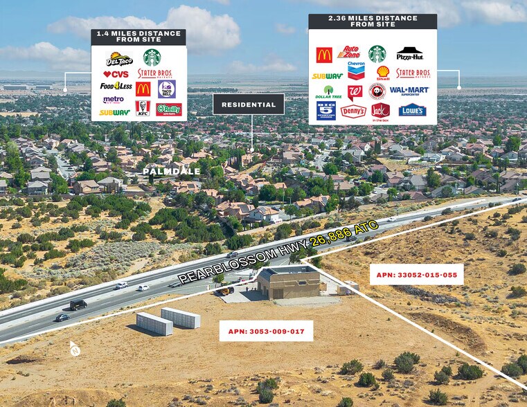 Primary Photo Of 2660 Pearblossom Hwy, Palmdale Office Residential For Sale