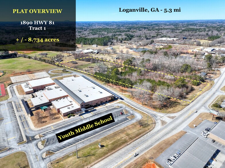 More Photos Of 1890 Highway 81, Loganville Land For Sale