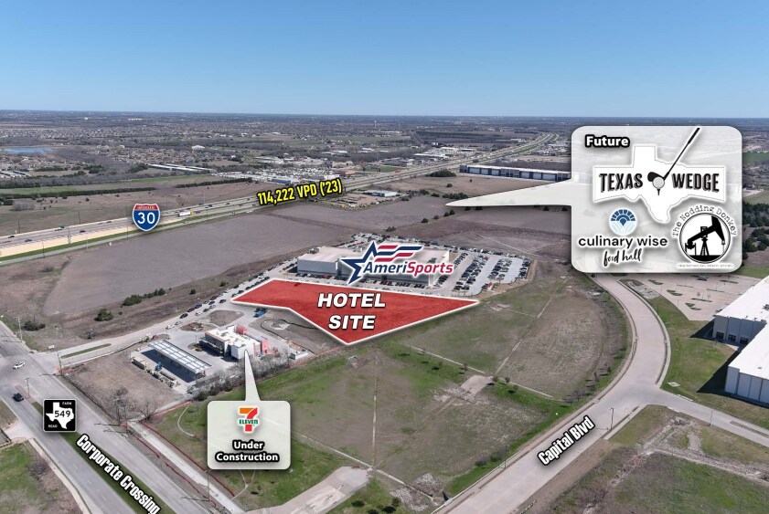 More Photos Of SEC I-30 & FM 549, Rockwall Land For Sale