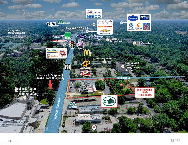 More Photos Of 1911 North St, Nacogdoches Restaurant For Sale