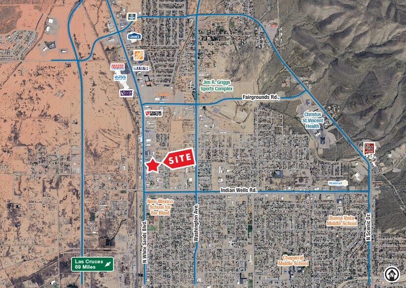 More Photos Of 2318 N White Sands Blvd, Alamogordo General Retail For Lease