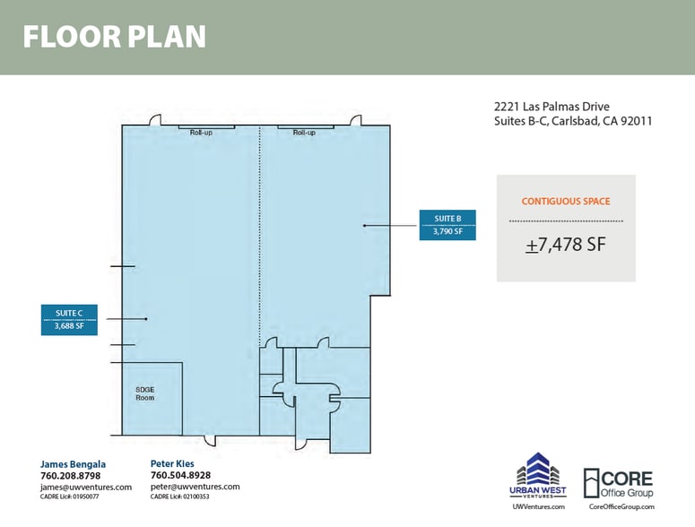 More Photos Of 2221 Las Palmas Dr, Carlsbad Warehouse For Sale