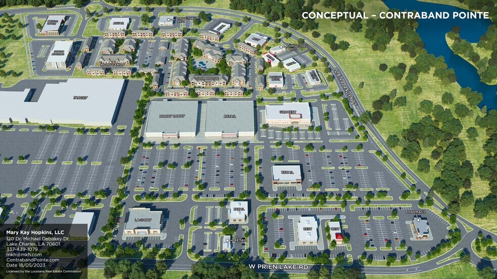 More Photos Of 3D on Contraband Parkway, Lake Charles Land For Sale