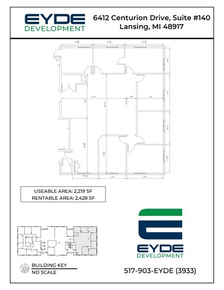 More Photos Of 6412 Centurion Dr, Lansing Office For Lease