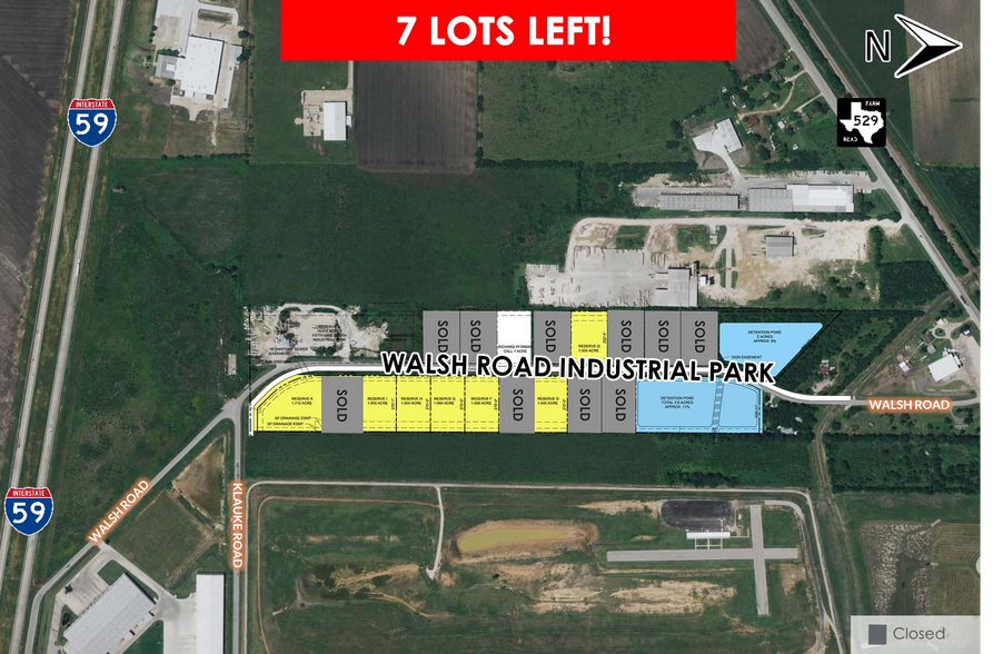 Primary Photo Of Walsh Rd, Rosenberg Land For Sale