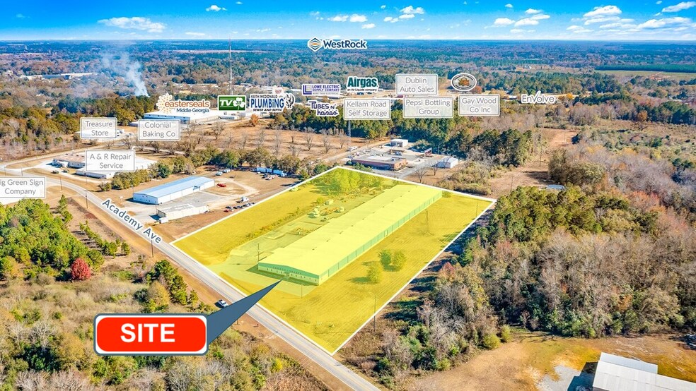 More Photos Of 1806 Academy Ave, Dublin Industrial For Lease