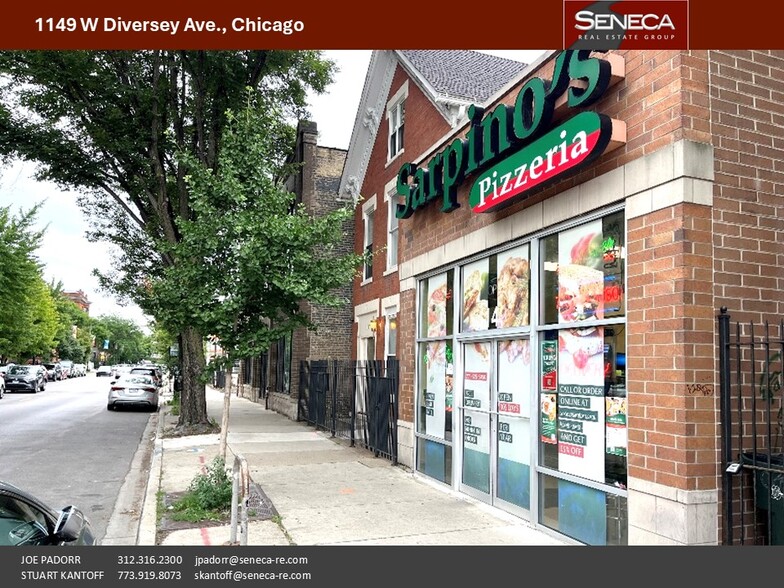 More Photos Of 1149 W Diversey Ave, Chicago Storefront For Lease