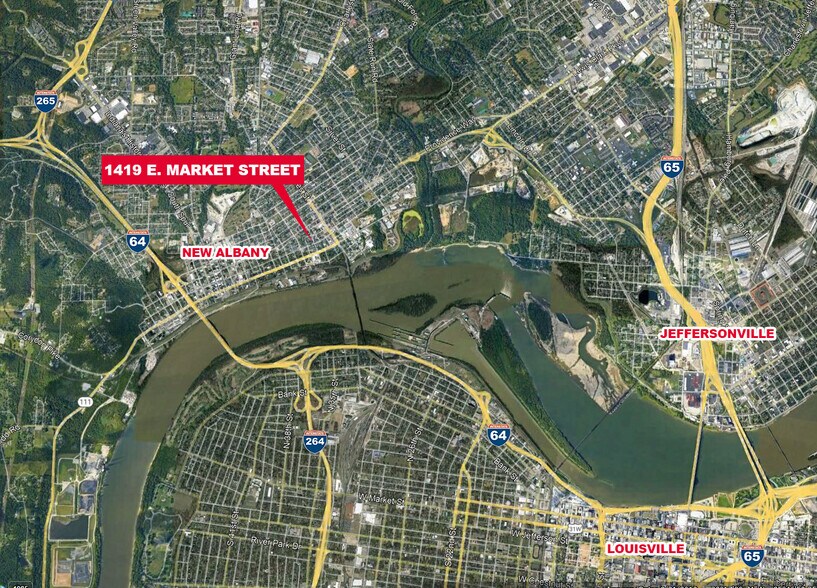 More Photos Of 1419 E Market St, New Albany Light Distribution For Lease