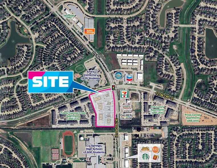 Primary Photo Of SWC Fry Rd & Longenbaugh Rd, Cypress Land For Lease