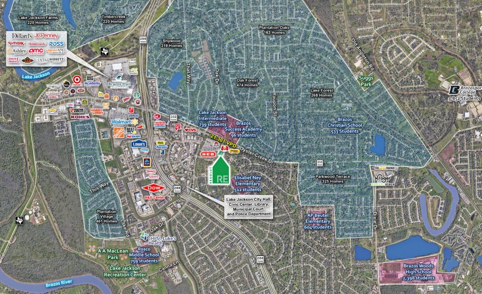 More Photos Of 220 Grapevine Turn St, Lake Jackson Auto Repair For Sale