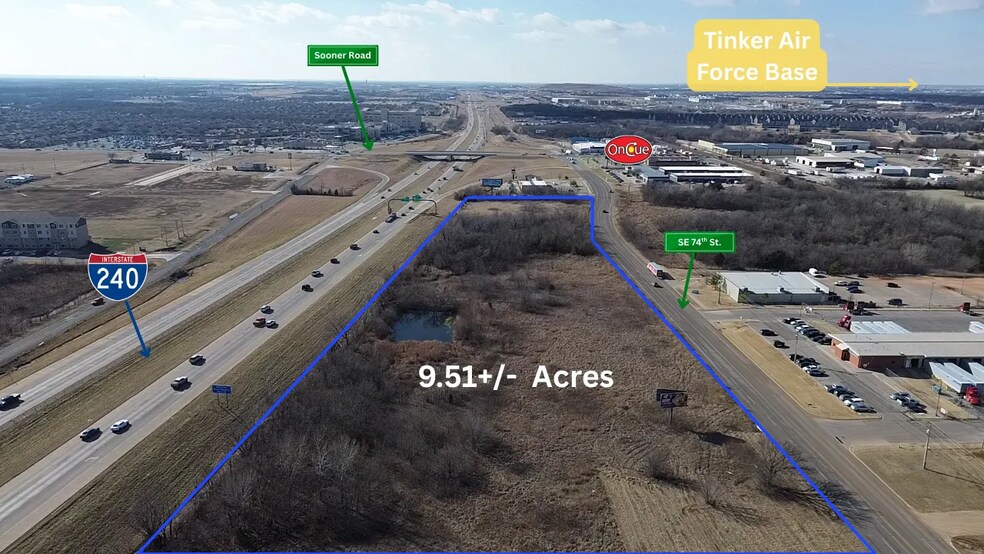 More Photos Of SE 74th St & Sooner Rd, Oklahoma City Land For Sale