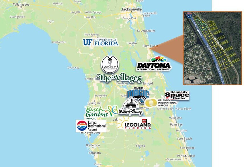 More Photos Of 1030 Old Kings N rd, Palm Coast Land For Sale