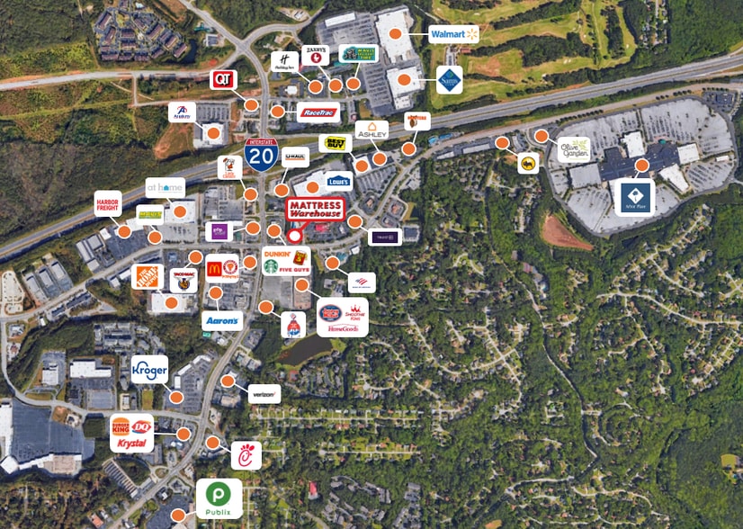 More Photos Of 7100 Douglas Blvd, Douglasville Freestanding For Sale