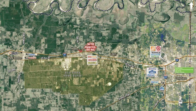 Primary Photo Of NEQ I-30 @ Main Street, Hooks Land For Sale