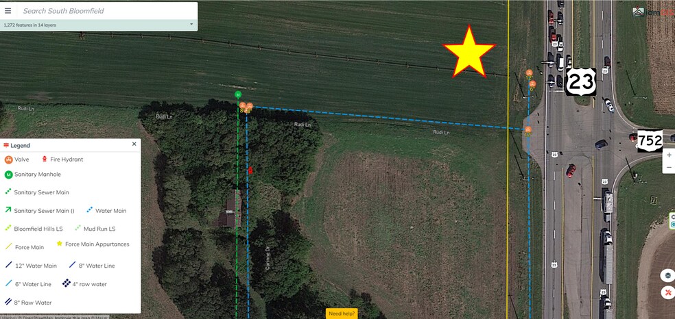 More Photos Of 14337 US Highway 23, South Bloomfield Land For Sale