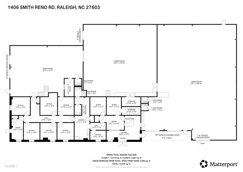 More Photos Of 1406 Smith Reno Rd, Raleigh Warehouse For Sale
