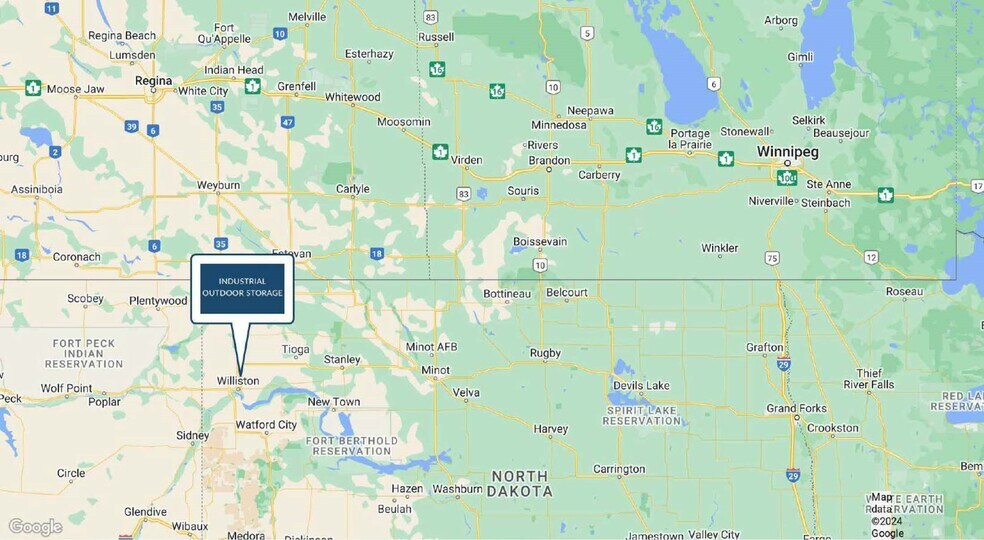 More Photos Of 13267 56th St NW, Williston Contractor Storage Yard For Sale