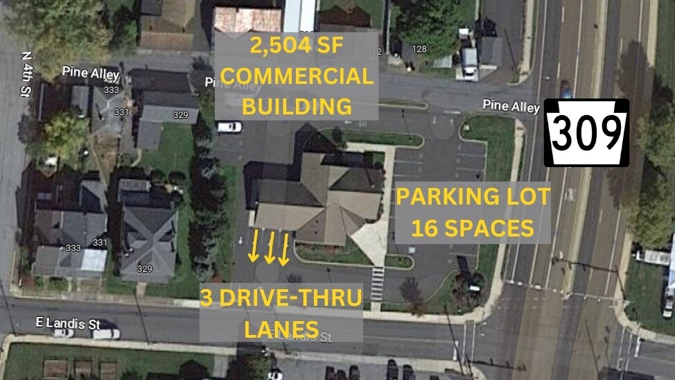 More Photos Of 317 E Landis St, Coopersburg Bank For Lease