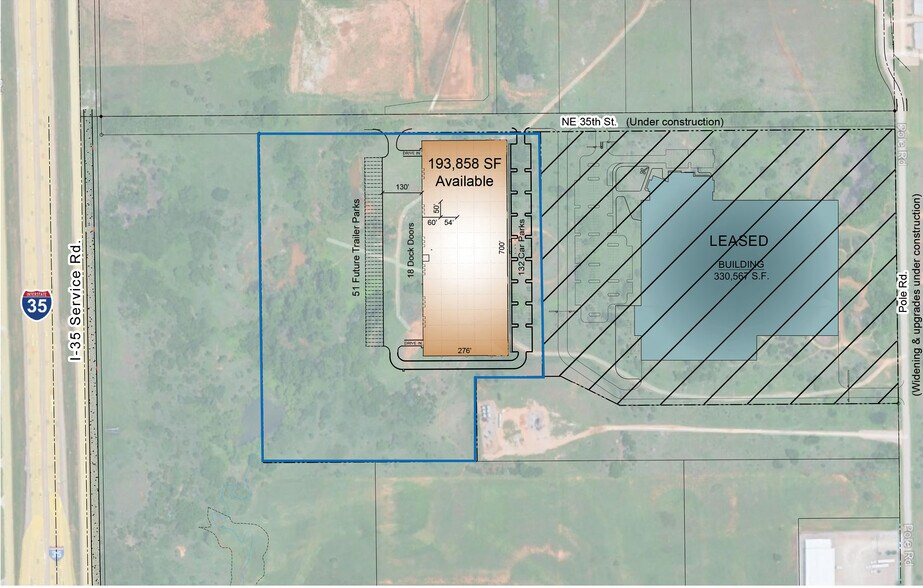 More Photos Of NE 35th St. & S Pole Rd., Moore Industrial For Lease