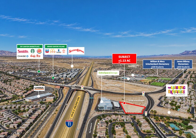 More Photos Of 8507 N Fort Apache Rd, Las Vegas Land For Sale
