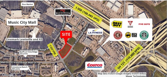 Primary Photo Of 755 E Vista Ridge Mall Dr, Lewisville Land For Sale