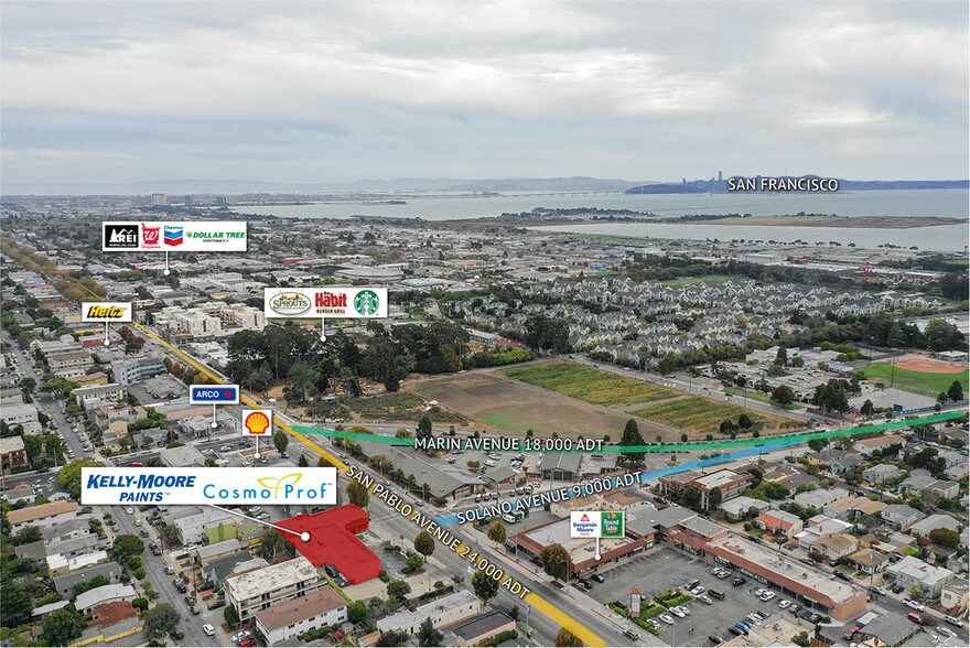 More Photos Of 965-969 San Pablo Ave, Albany Freestanding For Lease