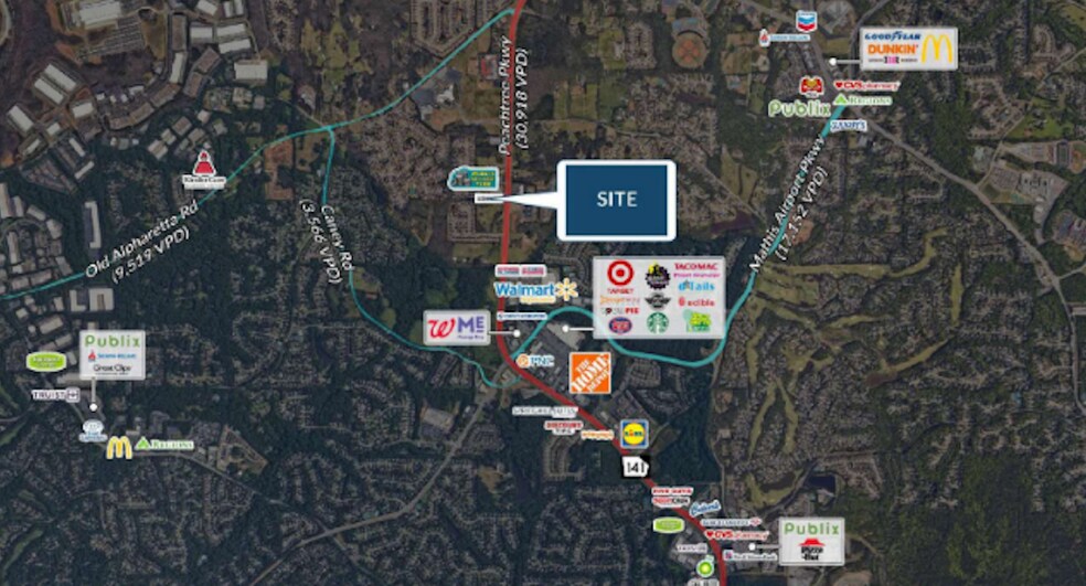 More Photos Of 2246 Peachtree Pky, Cumming Land For Sale