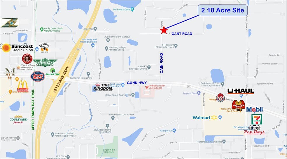 More Photos Of 6501 Gant Rd, Tampa Land For Sale