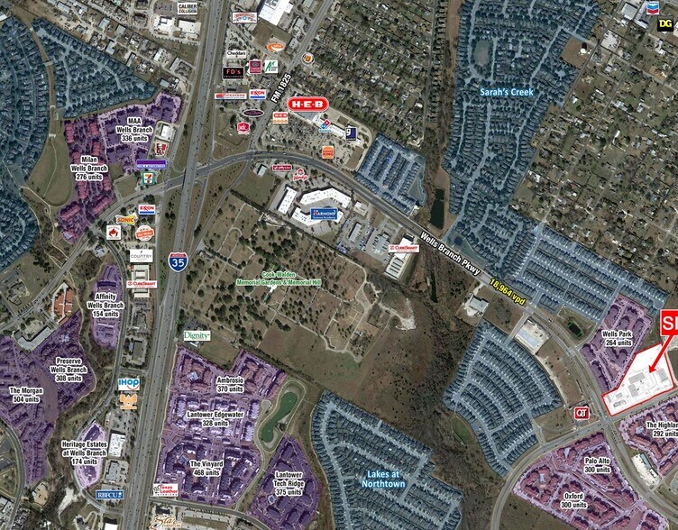 More Photos Of Heatherwide & Wells Branch Pkwy, Pflugerville Unknown For Lease