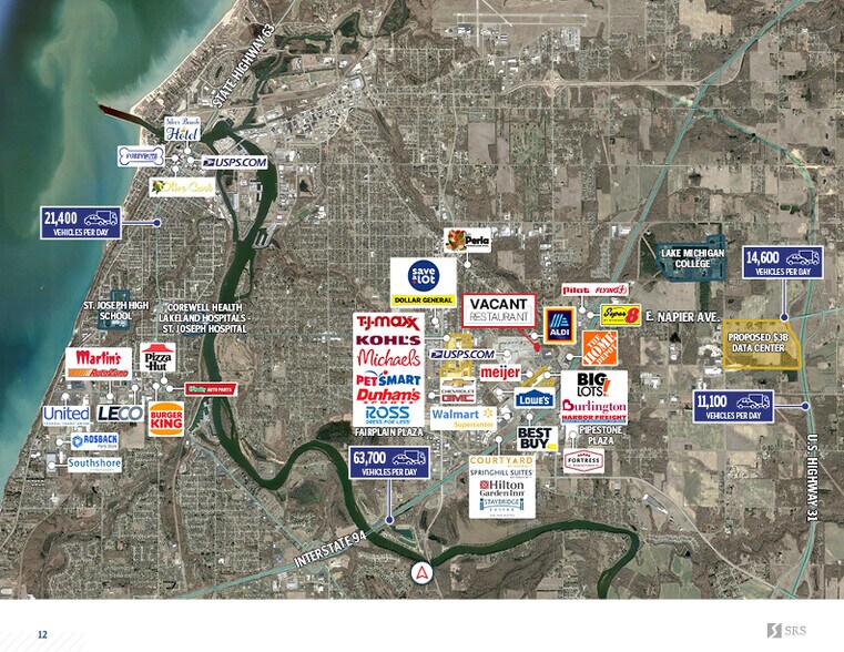 More Photos Of 1830 Pipestone Rd, Benton Harbor Restaurant For Sale