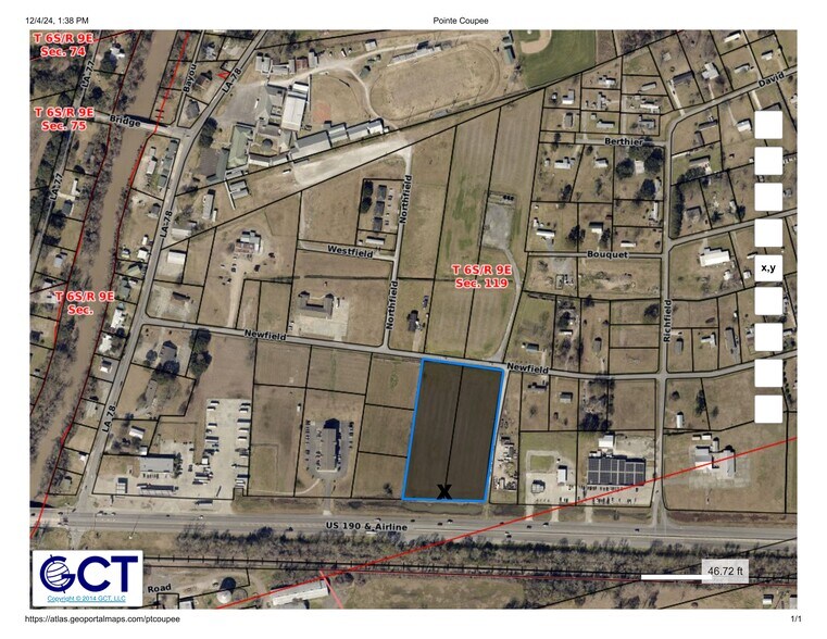 More Photos Of 8327 Airline Hwy, Livonia Land For Lease