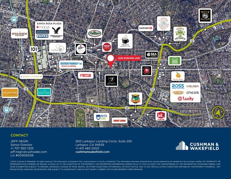 More Photos Of 1225 Sonoma Ave, Santa Rosa Land For Sale