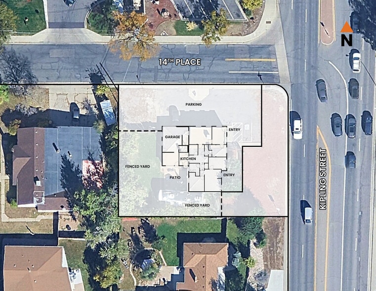 More Photos Of 1399 Kipling St, Lakewood Office Residential For Sale