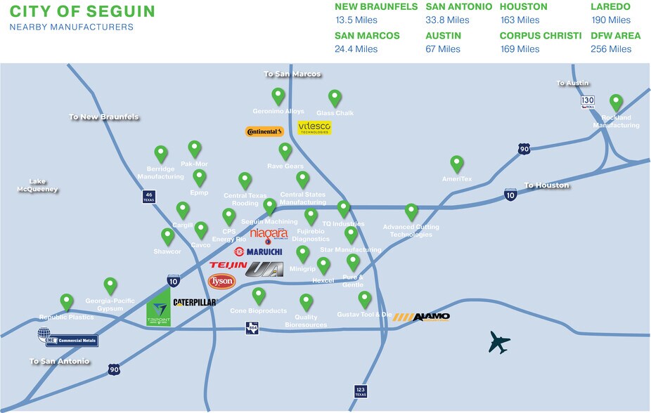 More Photos Of I-10 & FM 464, Seguin Unknown For Lease