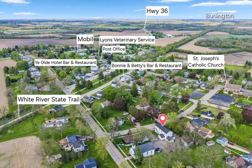 More Photos Of 6101 Lyons St, Burlington Lodge Meeting Hall For Sale