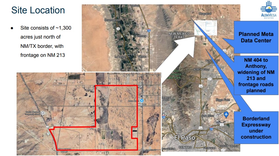 Primary Photo Of 100 State Line dr, Chaparral Land For Sale
