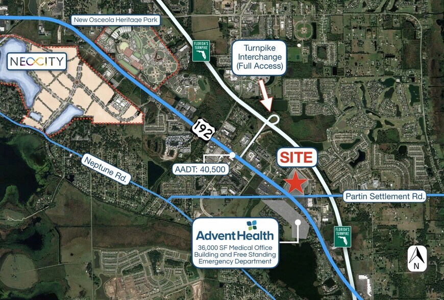 More Photos Of US Hwy 192 & Partin Settlement Rd, Kissimmee Land For Sale