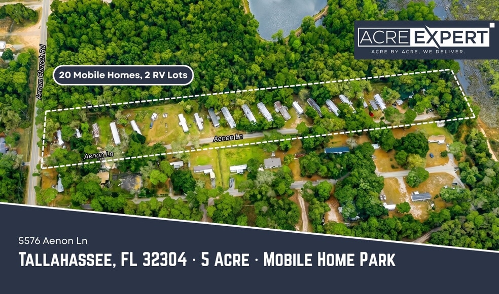 Primary Photo Of 5576 Aenon Ln, Tallahassee Manufactured Housing Mobile Home Park For Sale