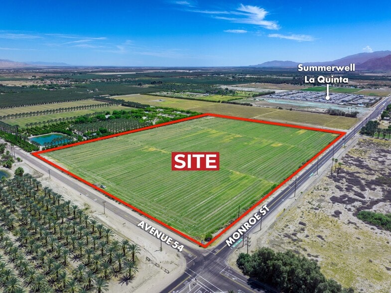 More Photos Of SEC Ave 54 & Monroe St, Thermal Land For Sale